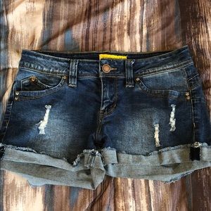 Jean shorts